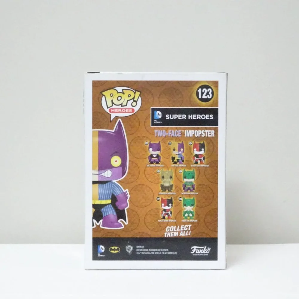 DC Super Heroes Two-Face Impopster Funko Pop! #123 - Picture 3 of 5
